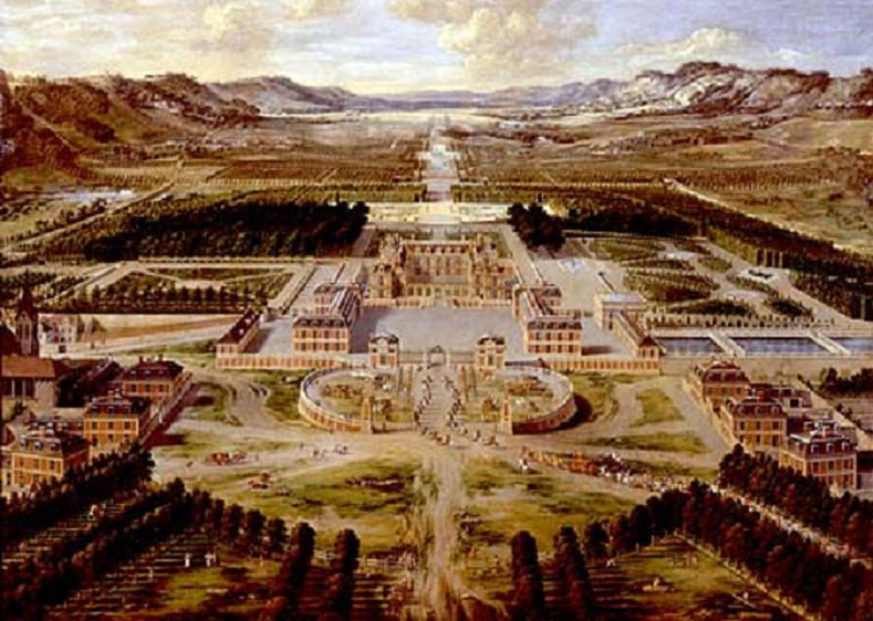 Versailles, Le château de Versailles en 1668.jpg