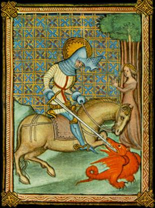 Saint Georges et le dragon.JPG