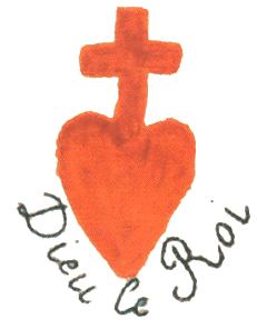 Dieu le Roi, L'insigne qui a le plus rassemblé contre la tyrannie de la Gueuse, le coeur chouan.JPG