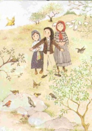 François aimait jeter des miettes de pain sur les rochers pour les oiseaux.